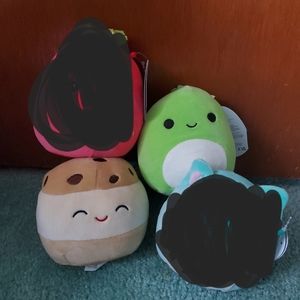 5" Bundle of 2 Squishmallows Danny and Koako both BNWT